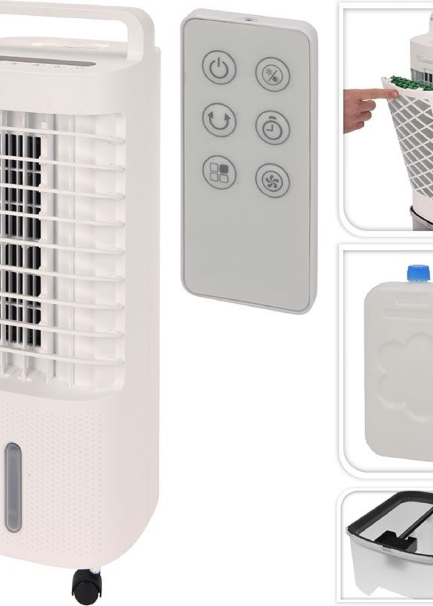 Excellent Electrics Mobiele Aircooler - met afstandsbediening