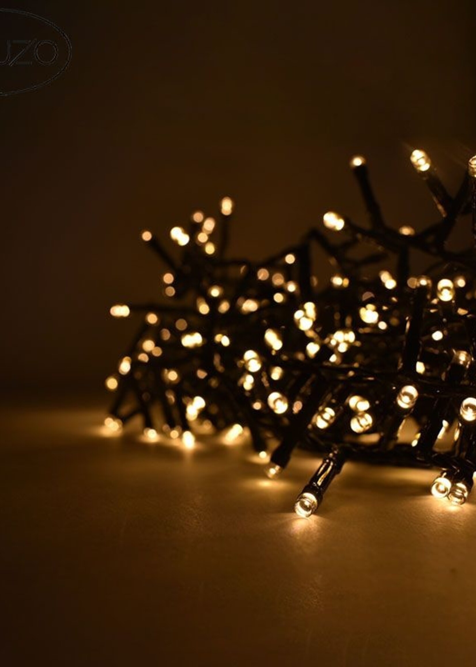 Ceruzo Micro Cluster - 400 LED - 8 meter - 8 Lichtfuncties + Geheugen - extra warm wit