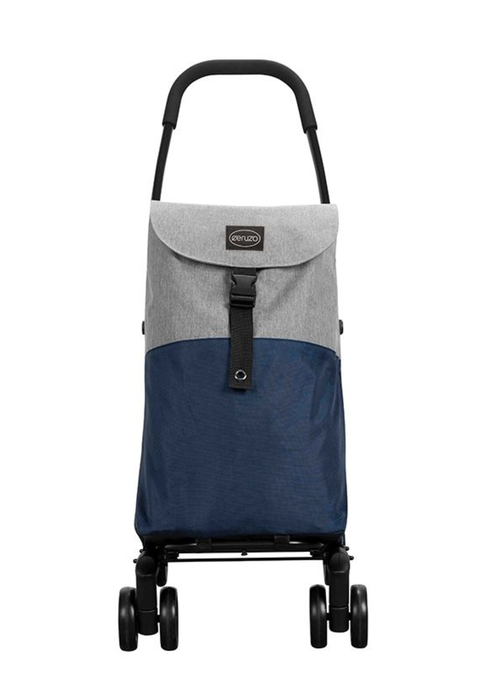 Ceruzo Go Four Boodschappentrolley  - Blauw / Zwart - 43.5 liter - by Playmarket