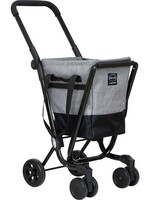 Ceruzo by Playmarket Easy Go Boodschappentrolley  - Zwart-Grijs