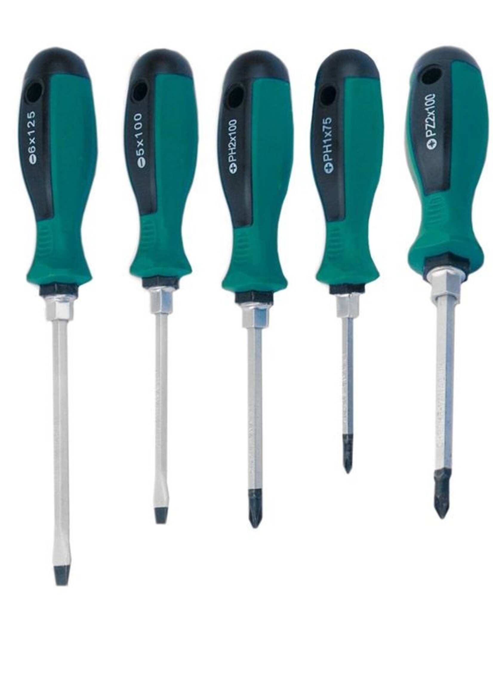 Brudermannesmann Brüder Mannesmann Schroevendraaierset (7 delig)