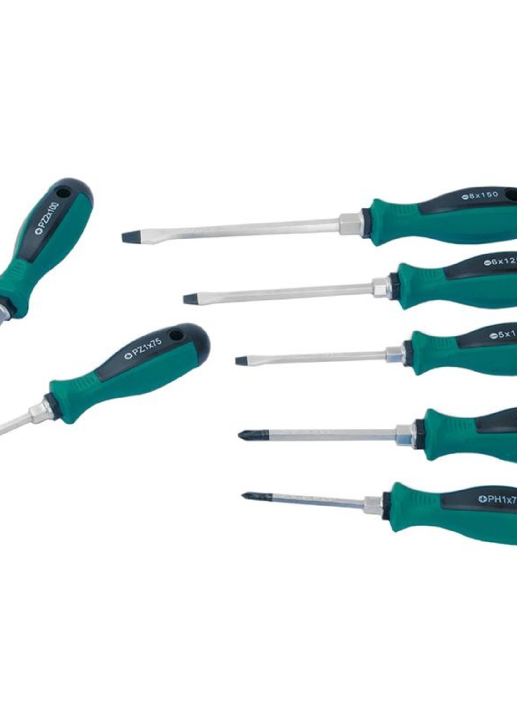 Brudermannesmann Brüder Mannesmann Schroevendraaierset (7 delig)