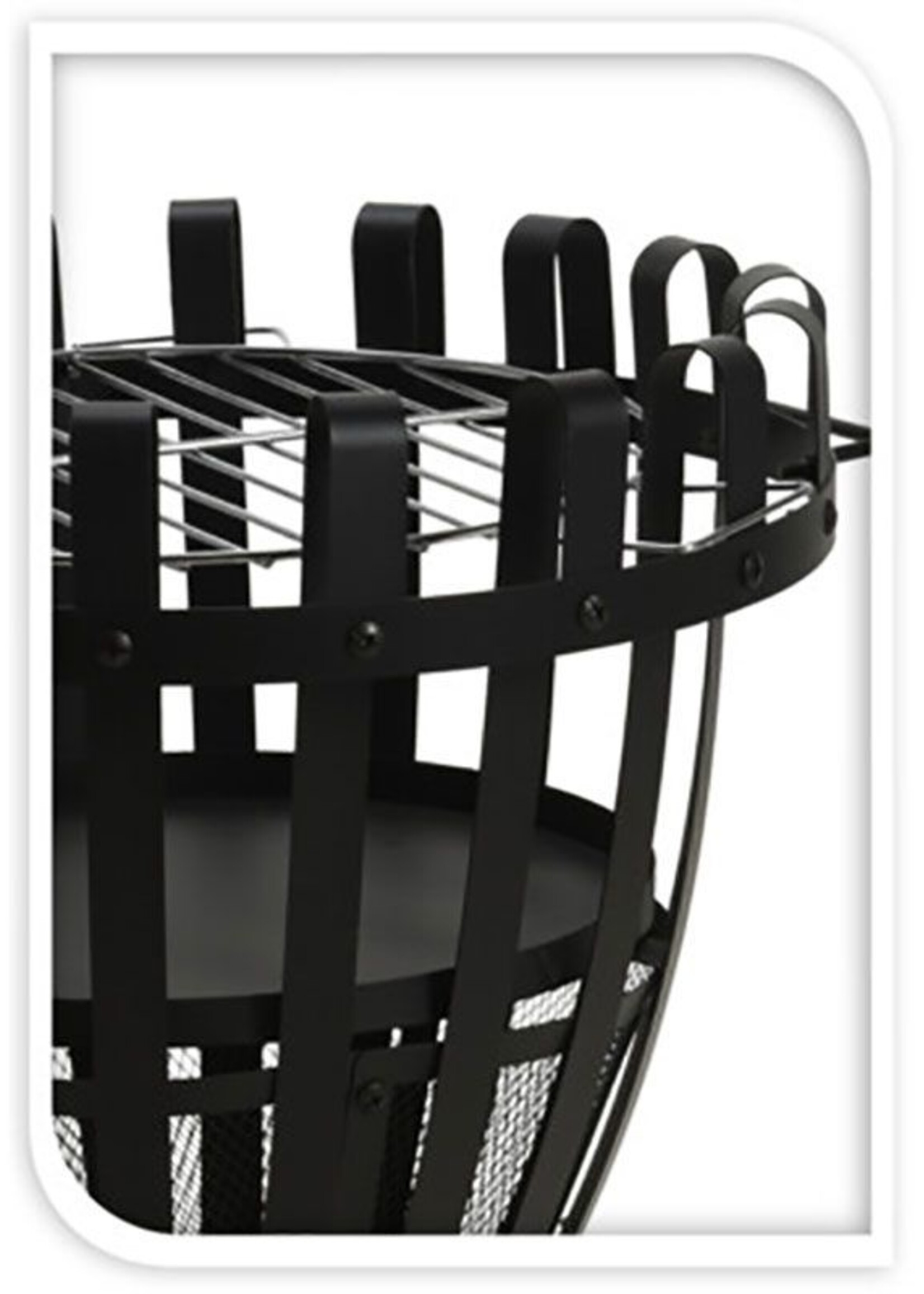 Vuurkorf met Barbecue Grillrek