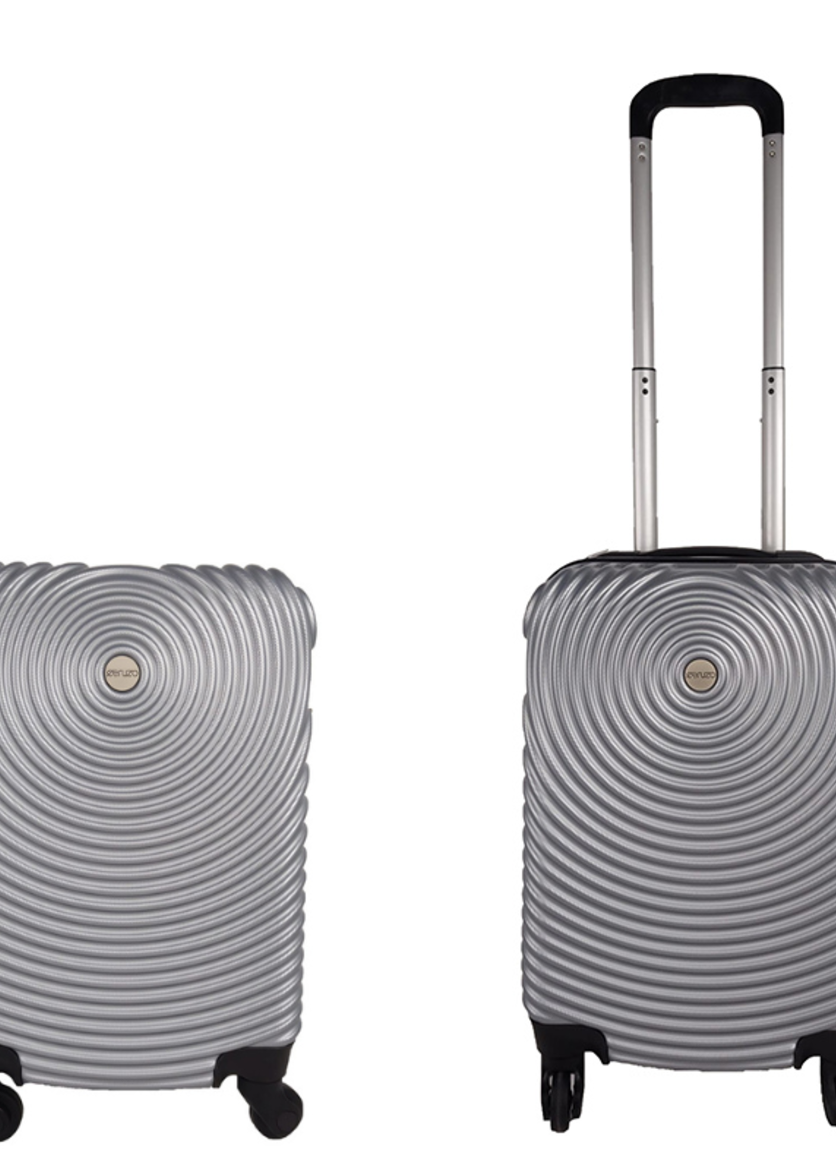 Ceruzo Handbagage Koffer - 51.5 cm - Grijs