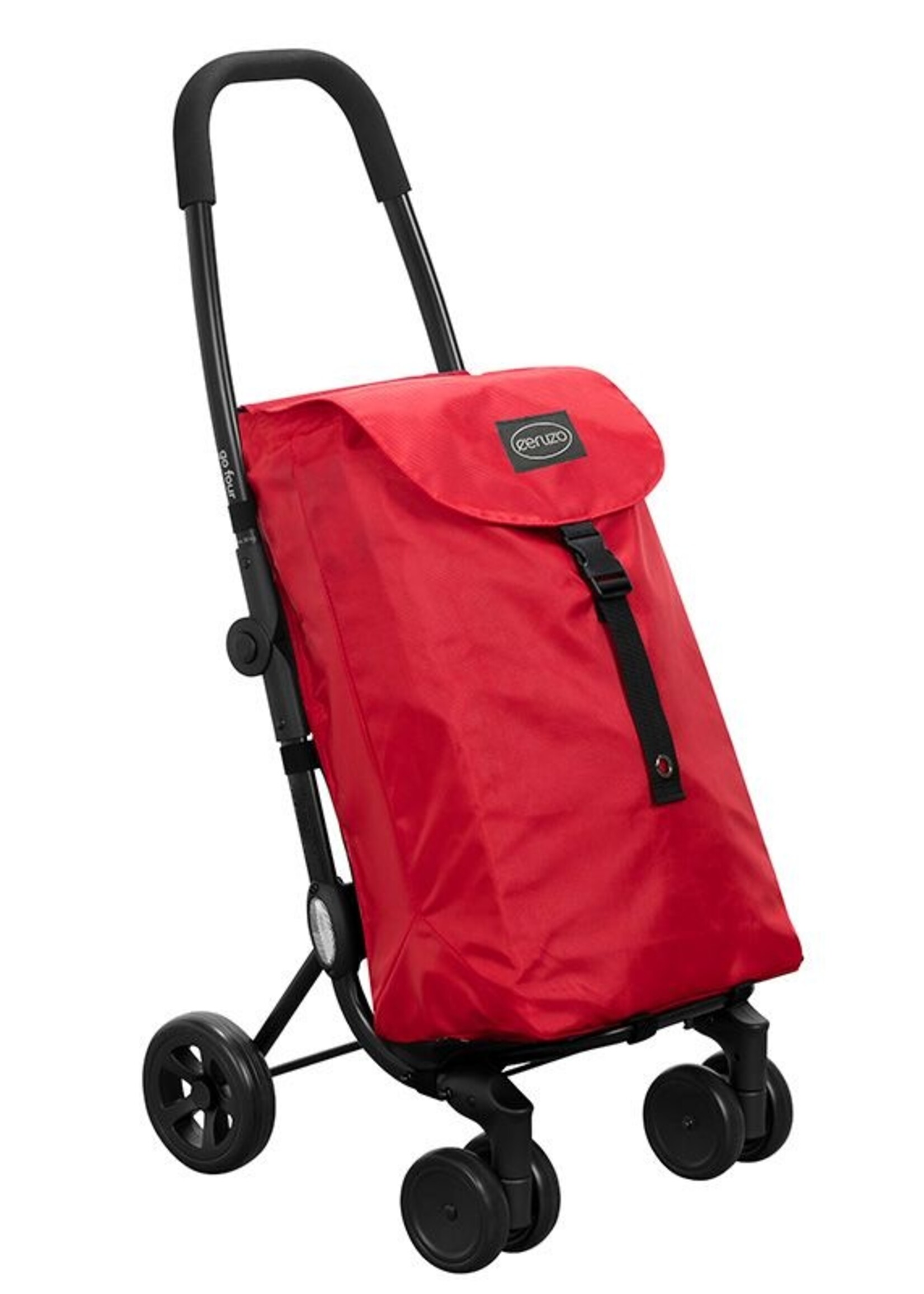 Ceruzo Go Four Boodschappentrolley  - Rood - 43.5 liter - by Playmarket
