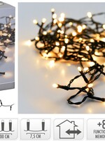 Kerstverlichting 480 led- 36m - warm wit - Timer - Lichtfuncties - Geheugen - Buiten