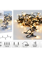 Kerstverlichting 180 led- 13.5m - extra warm wit - Timer - Lichtfuncties - Geheugen - Buiten