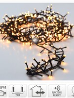 Microcluster - 1800 led - 36m - warm wit - Timer - Lichtfuncties - Geheugen - Buiten