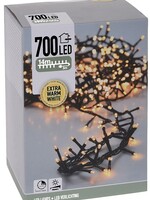 Micro Cluster 700 LED - 14m - met timer en dimmer - extra warm wit