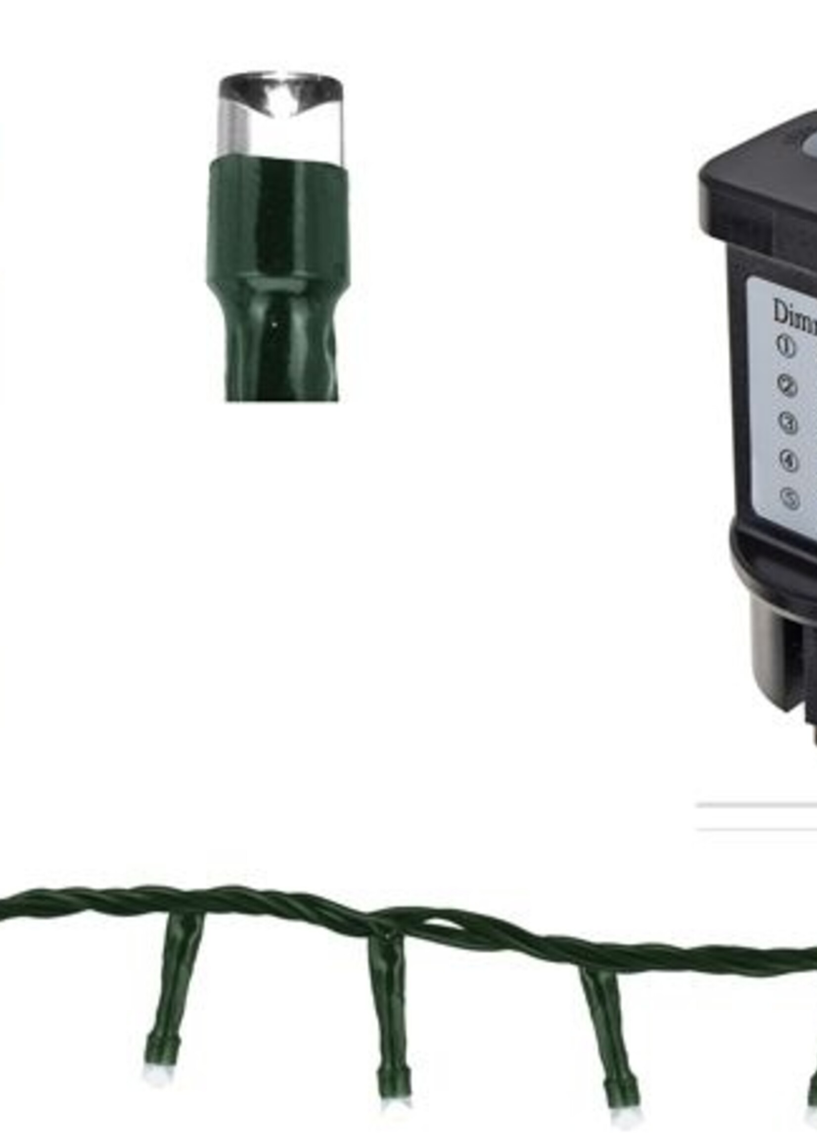 Micro Cluster 700 LED - 14m - met timer en dimmer - extra warm wit