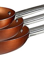 Bergner Koekenpanset Copper Plus 20, 24 en 28 cm