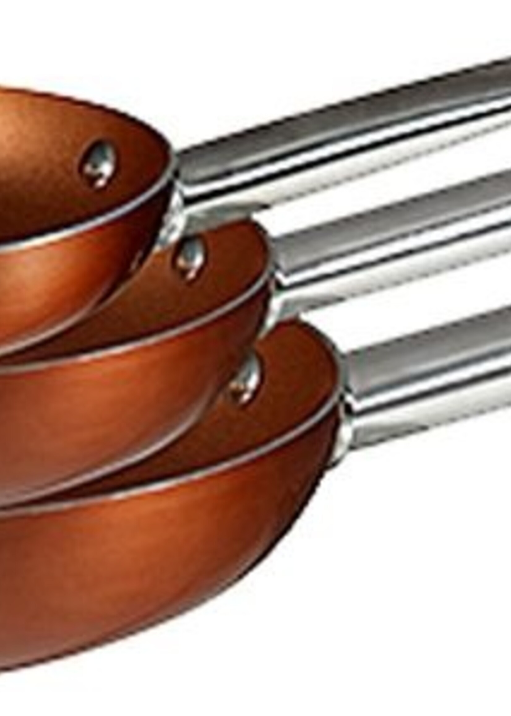 Bergner Koekenpanset Copper Plus 20, 24 en 28 cm