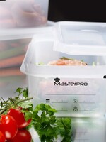 Bergner Masterpro Vershoudbak - 2.8L - Transparant - 26.5x16.2x10