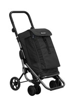 Playmarket Go Up Premium - Zwart - Boodschappentrolley