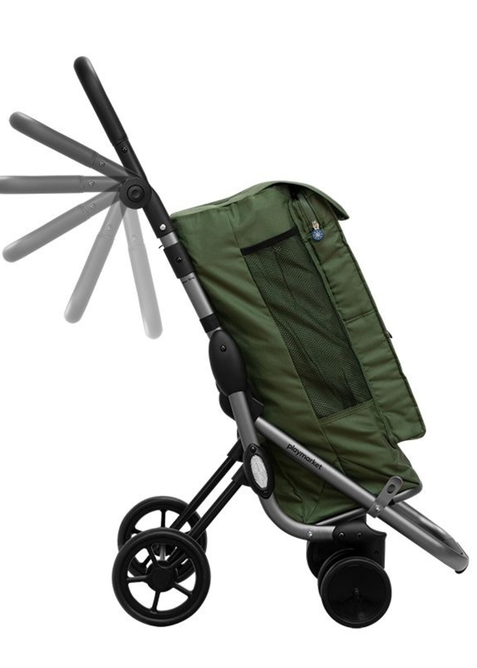 Playmarket Go Up Premium - Groen - Boodschappentrolley