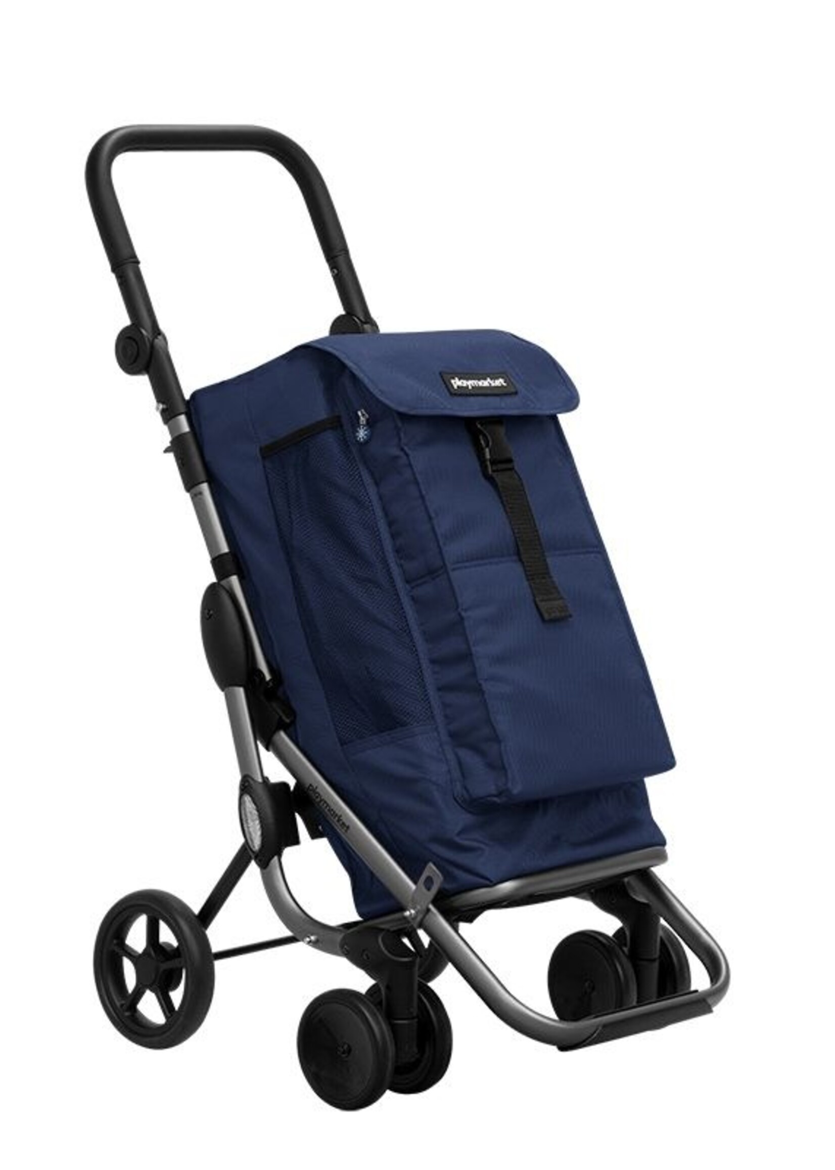 Playmarket Go Up Premium - Blauw - Boodschappentrolley