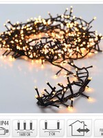 Micro Cluster - 800 LED - 16 meter - warm wit - 8 functies + geheugen