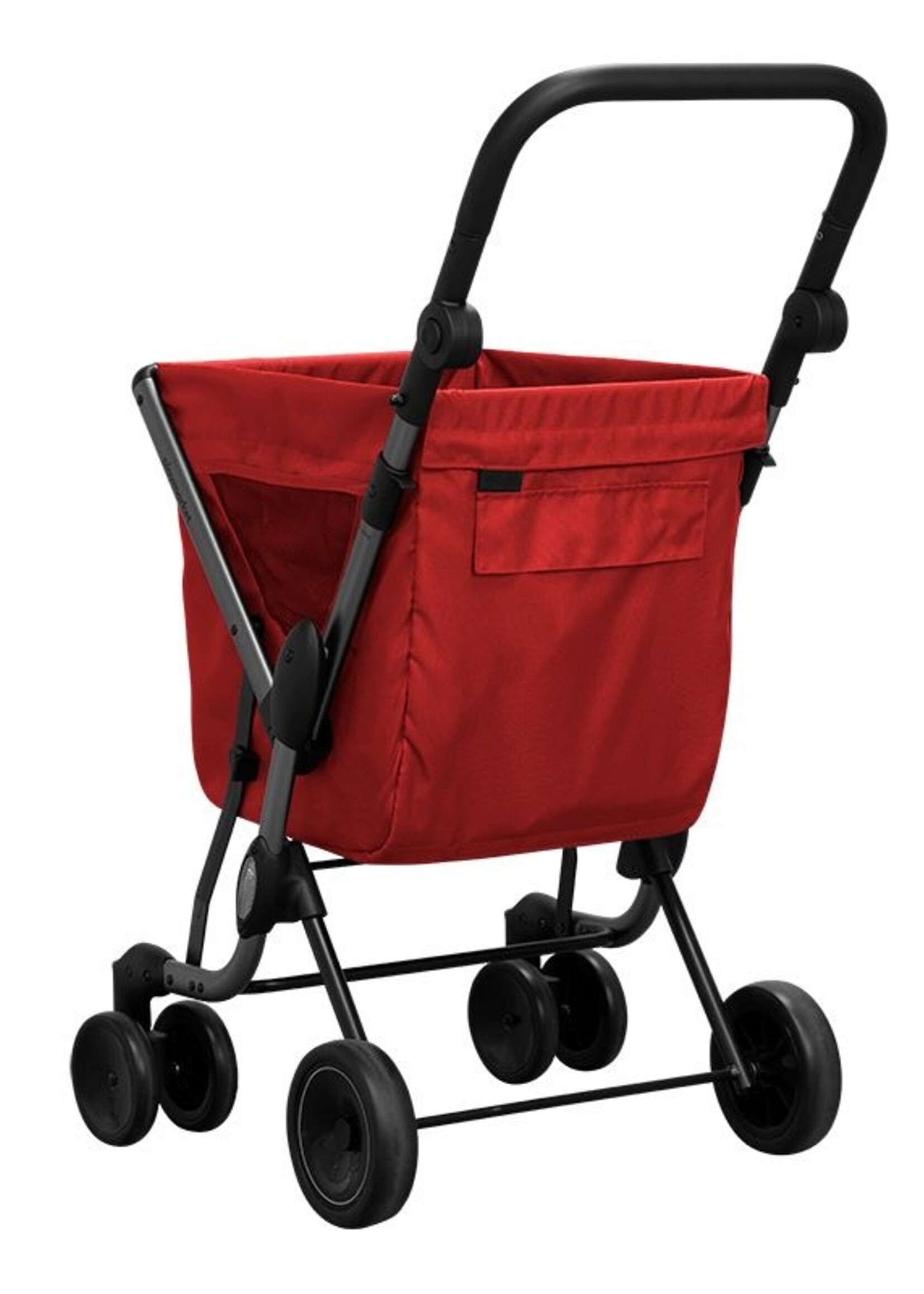 Playmarket We Go Premium Boodschappentrolley - Rood