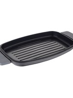 Bergner Infinity Chefs Grillplaat 42 x 22 cm -  Gegoten Aluminium  - Soft-Touch Handvaten