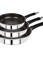 Bergner Koekenpannenset Alena - 3-delig - RVS - inductie