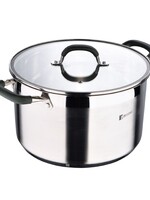 Bergner Midnight RVS Soeppan met  Deksel - Inductie - 28cm - 9.5L