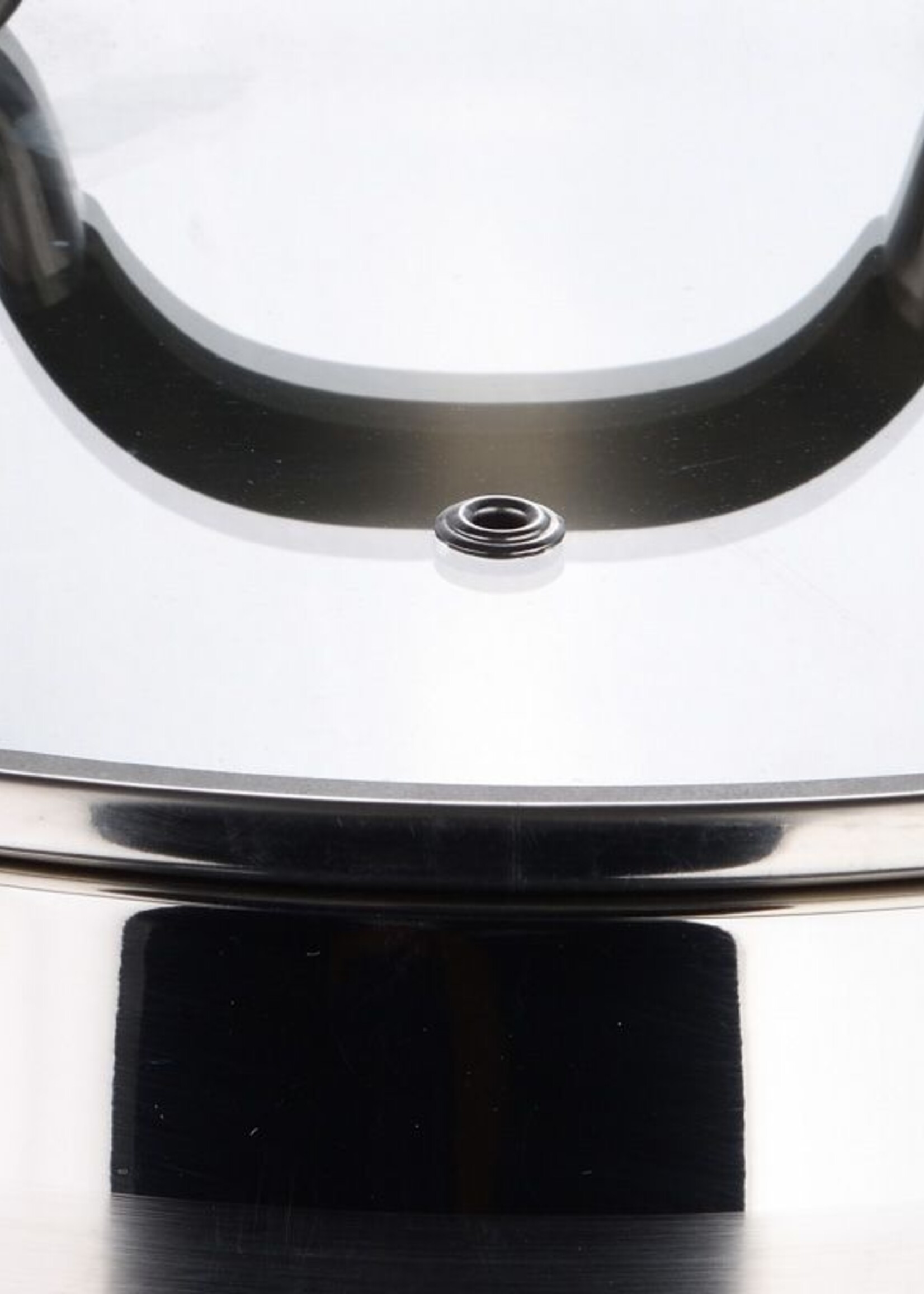 Bergner Midnight RVS Soeppan met  Deksel - Inductie - 28cm - 9.5L