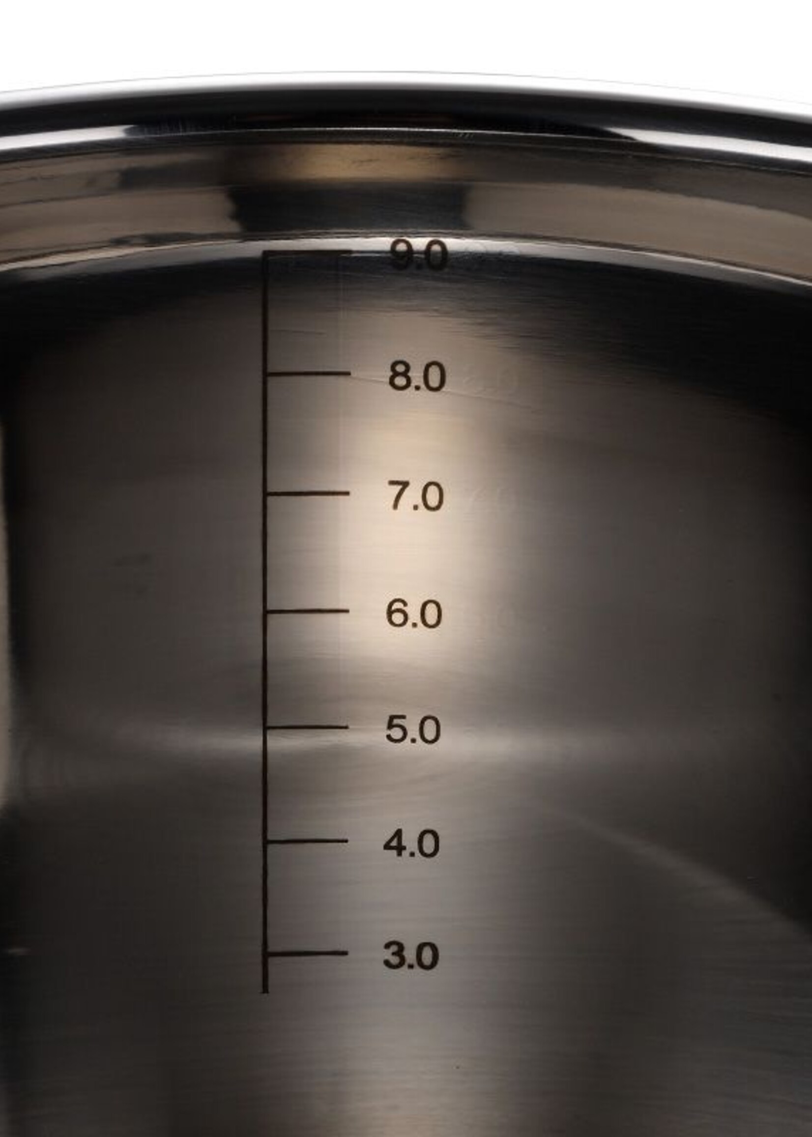 Bergner Midnight RVS Soeppan met  Deksel - Inductie - 28cm - 9.5L