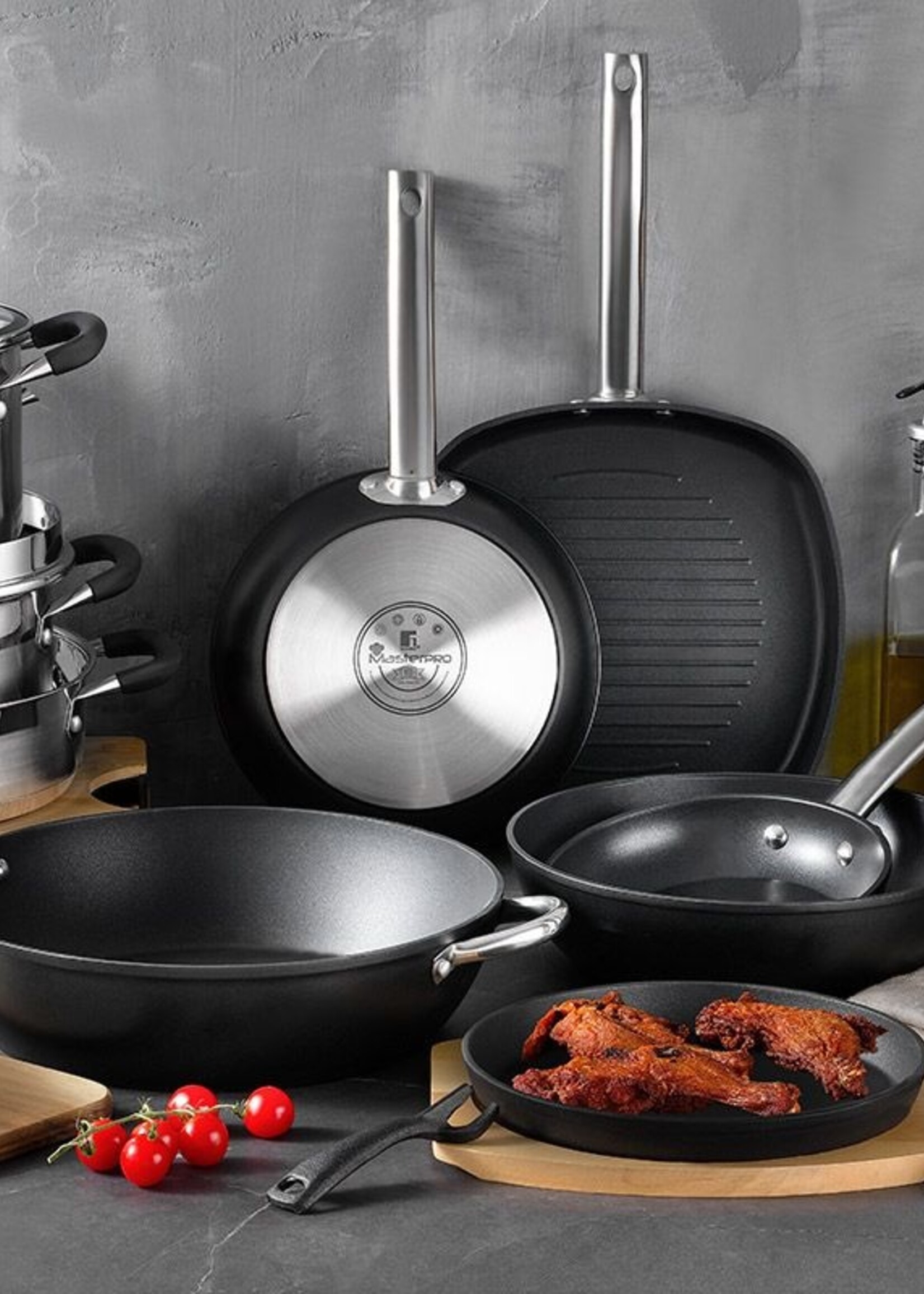 Masterpro Koekenpan Foodies Collection - Inductie - 30 cm