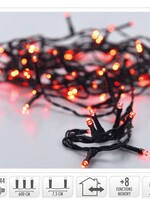 Kerstverlichting 80 led- 6m - rood - Timer - Lichtfuncties - Geheugen - Buiten