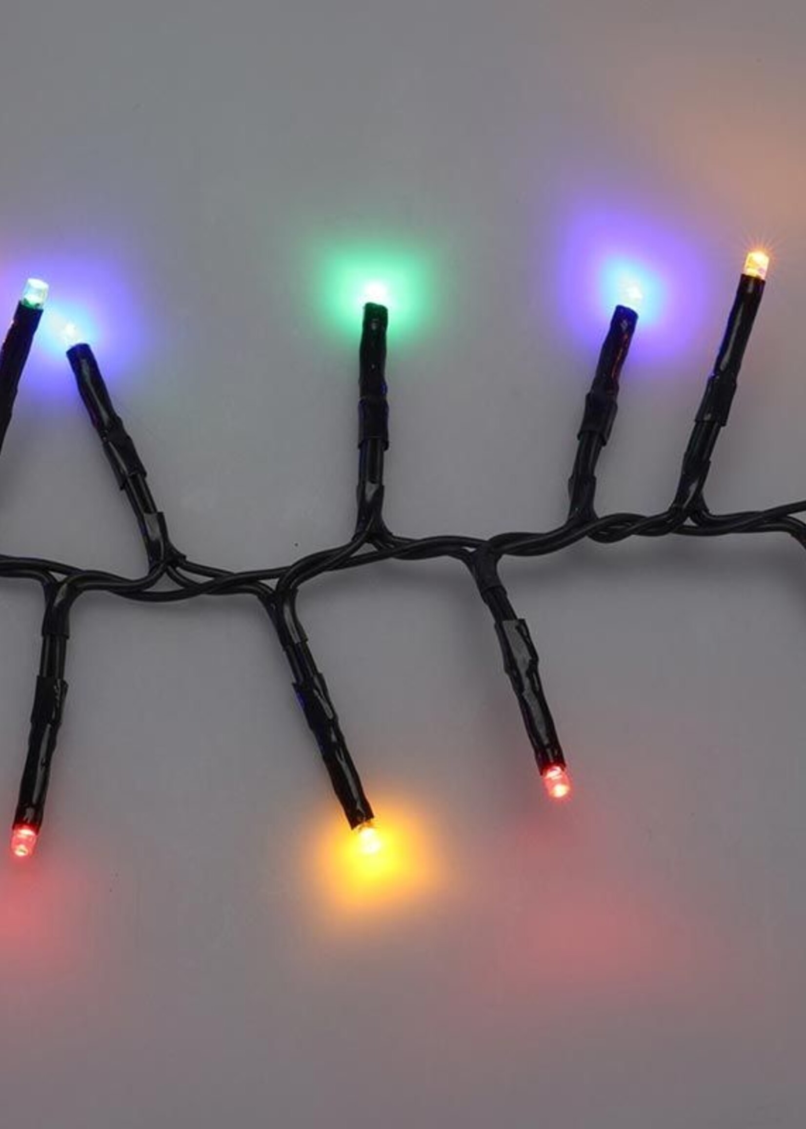 Maxi Cluster Kerstverlichting - 1000 led - 15m - multicolor - Timer - Lichtfuncties - Geheugen - Buiten