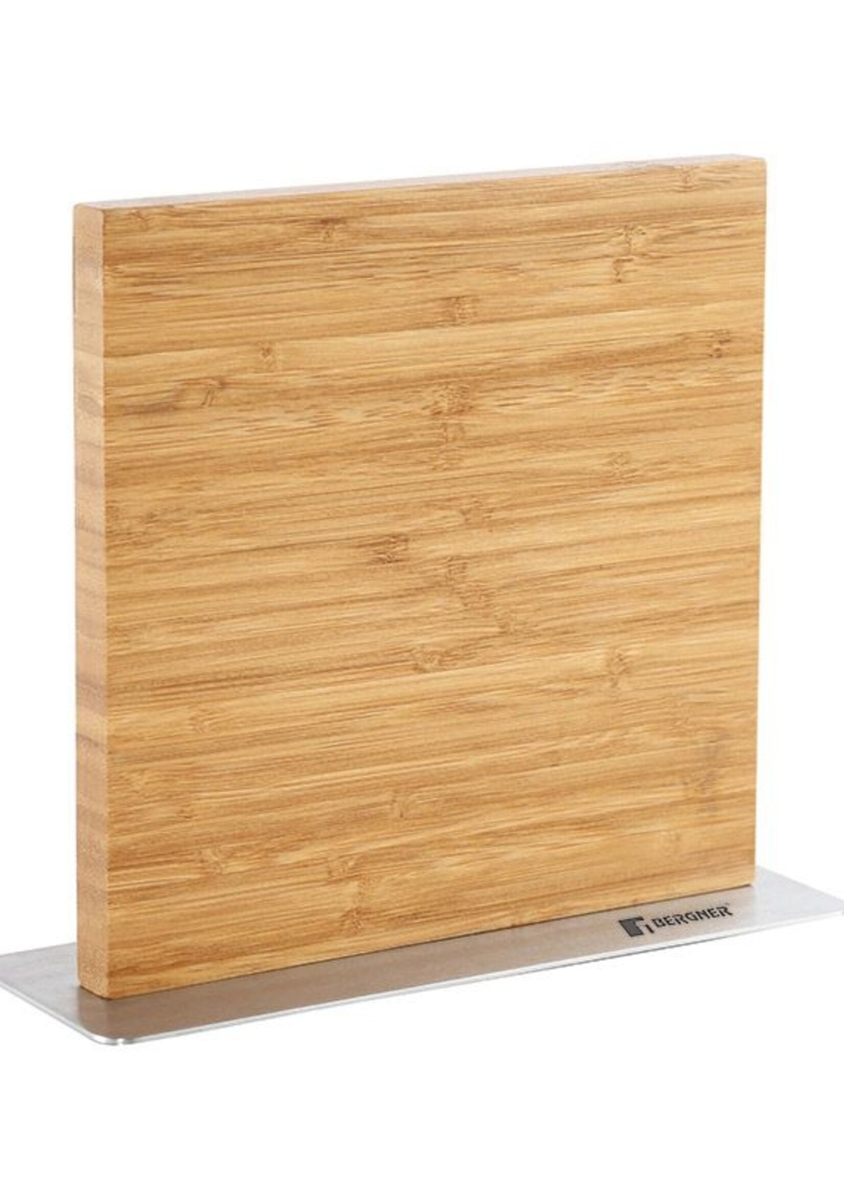 Bergner Messenset met Magneetblok - 5 delig - RVS en bamboe