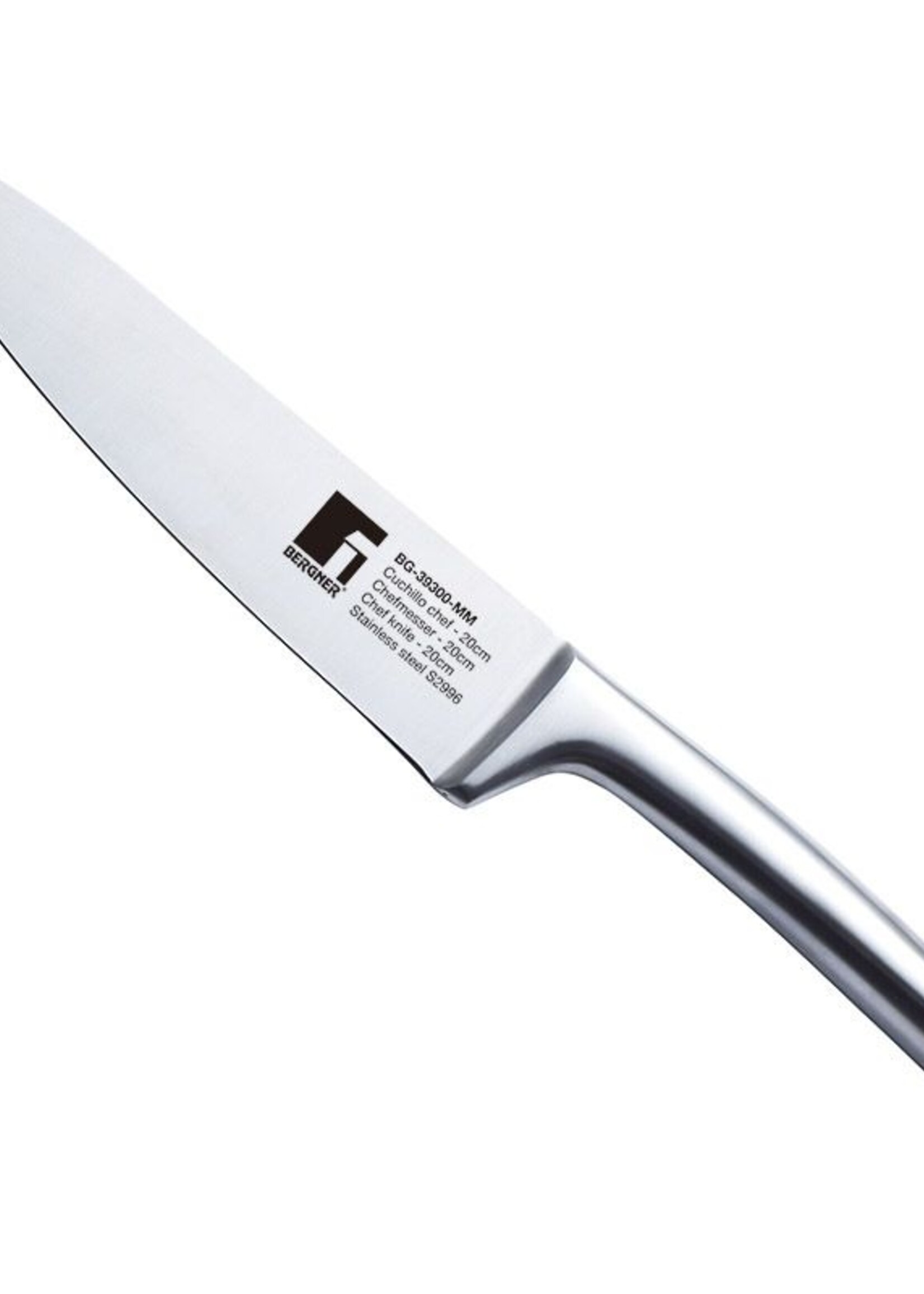 Bergner Messenset met Magneetblok - 5 delig - RVS en bamboe