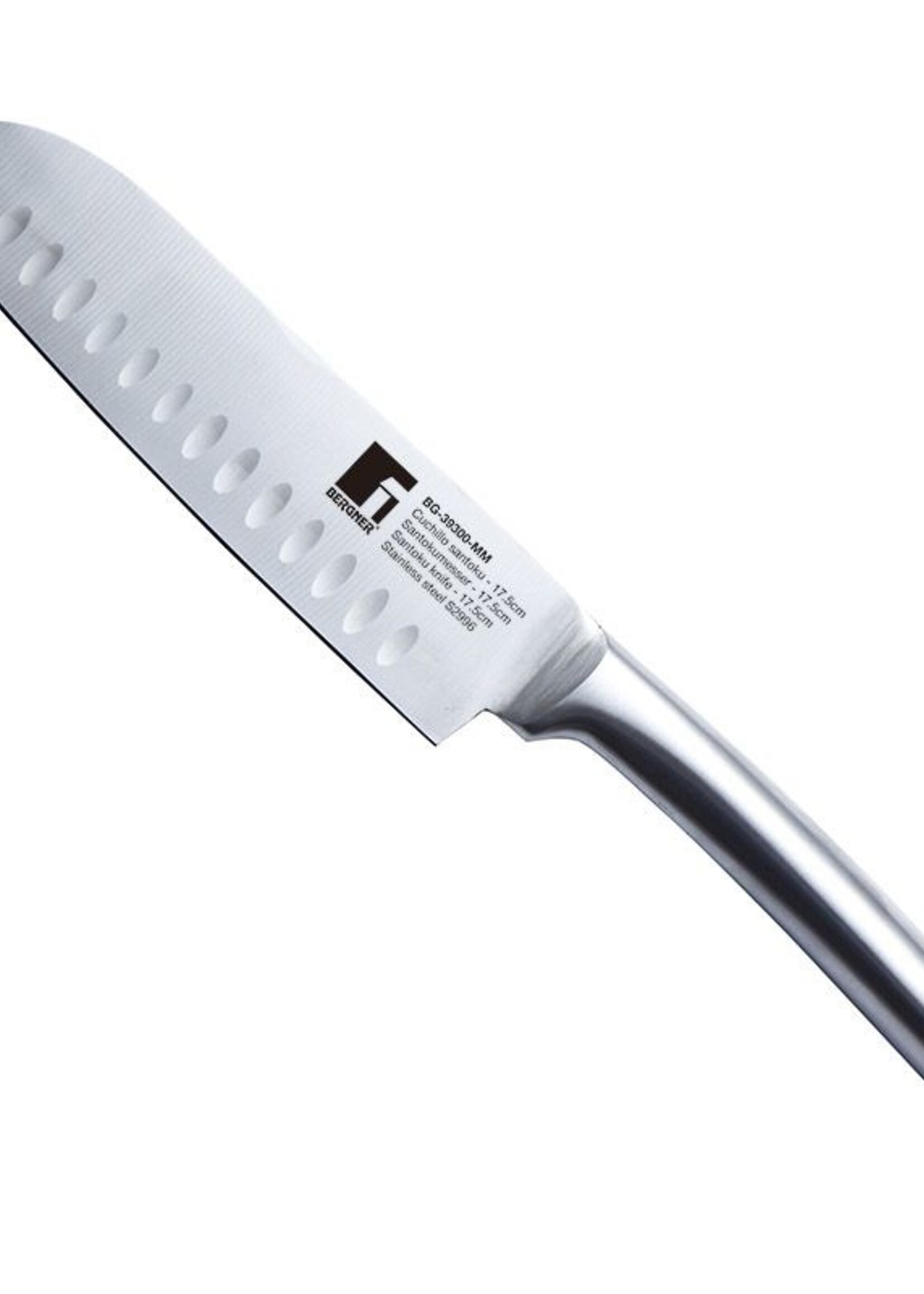 Bergner Messenset met Magneetblok - 5 delig - RVS en bamboe