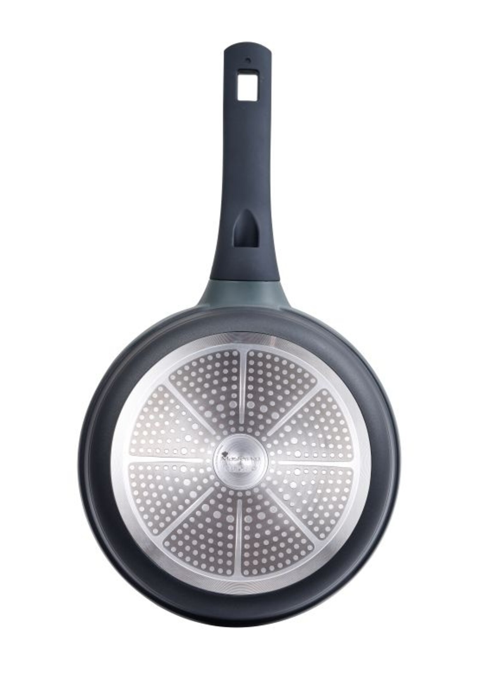 Bergner Masterpro Gastro Koekenpan - Ø 28 cm - Inductie - Heatdot Technology Indicator - duurzaam