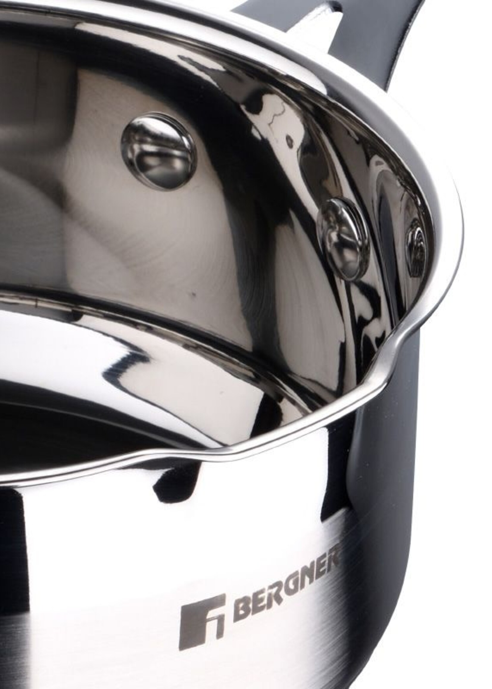 Bergner Midnight RVS Steelpan - Inductie - 1.3 L