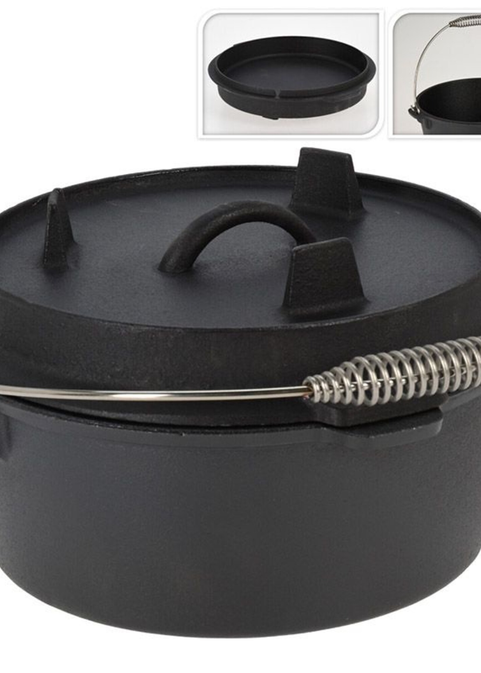 Dutch Oven Pan - Gietijzer - 25 cm