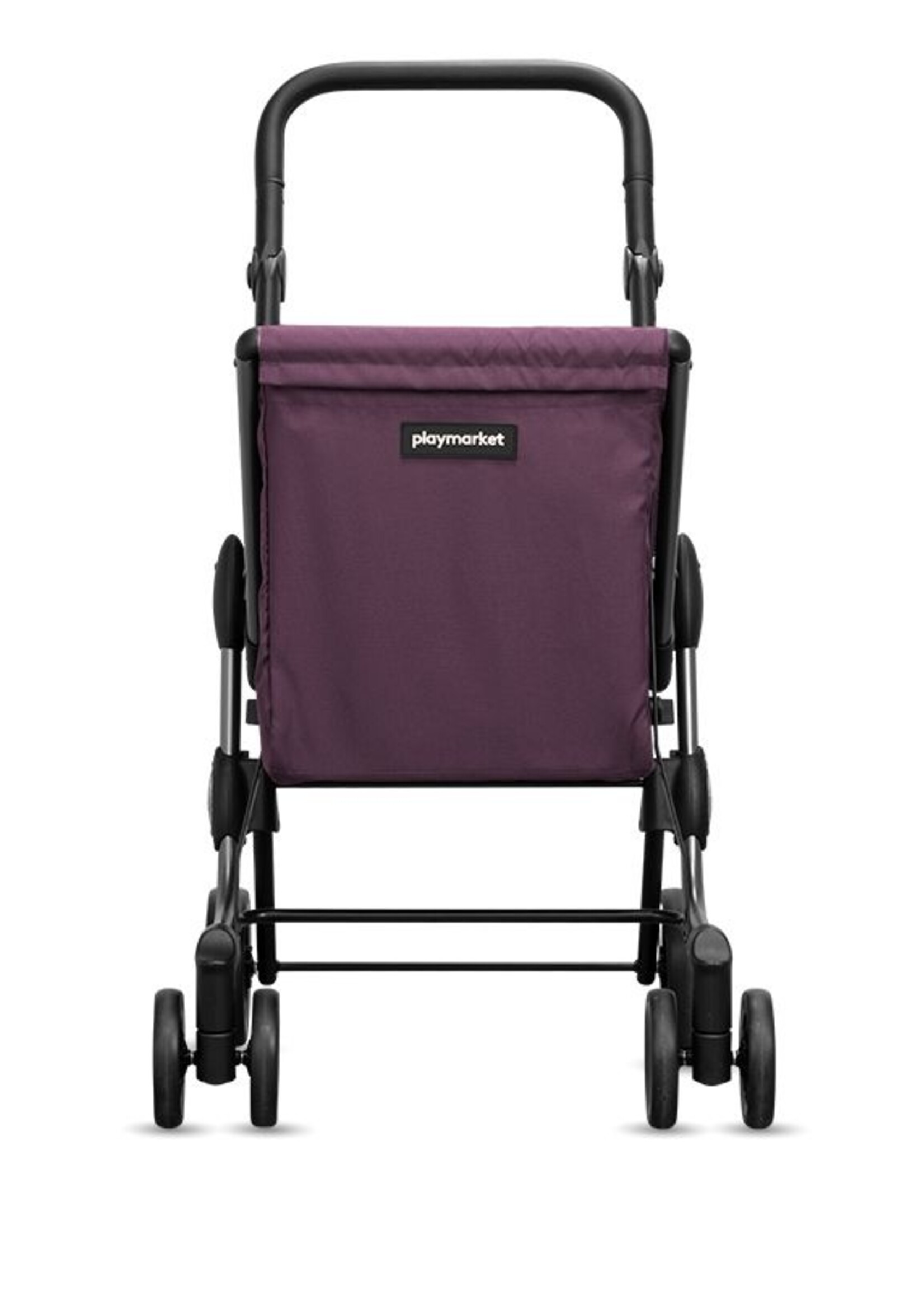 Playmarket We Go Premium Boodschappentrolley - Purple