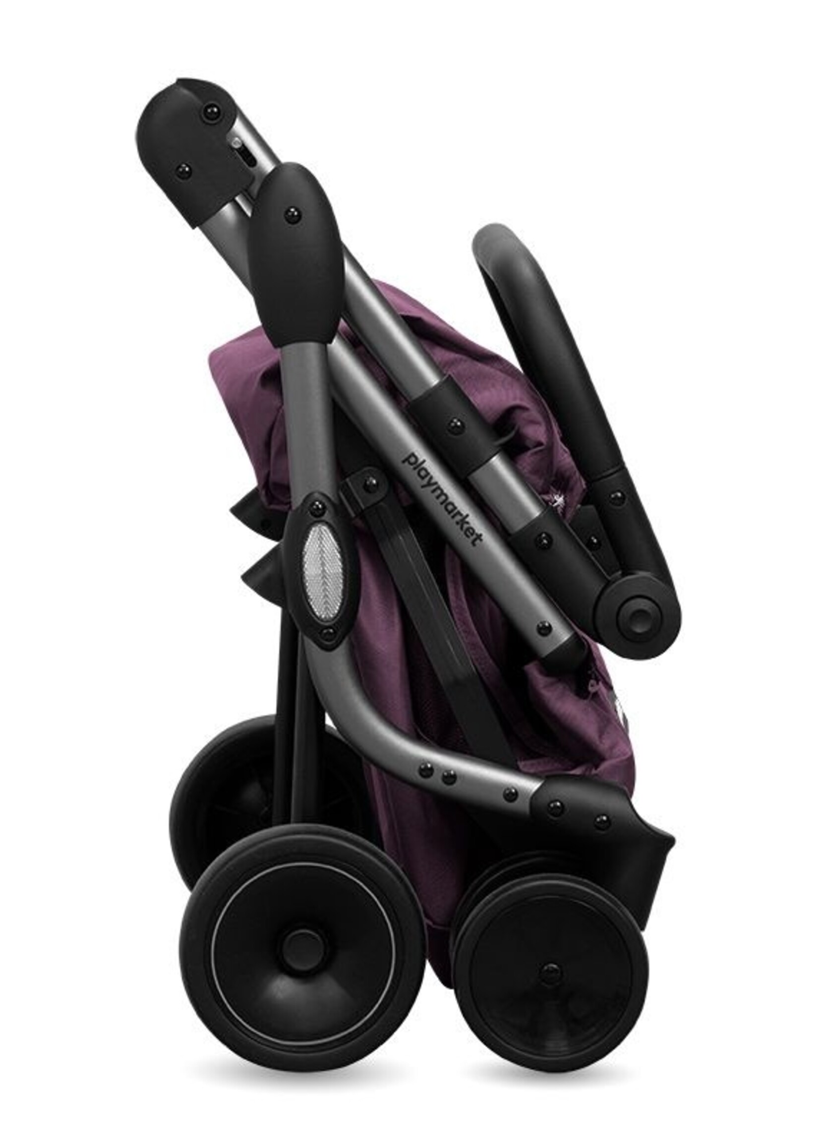 Playmarket We Go Premium Boodschappentrolley - Purple