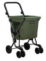 Playmarket We Go Premium Boodschappentrolley - Groen