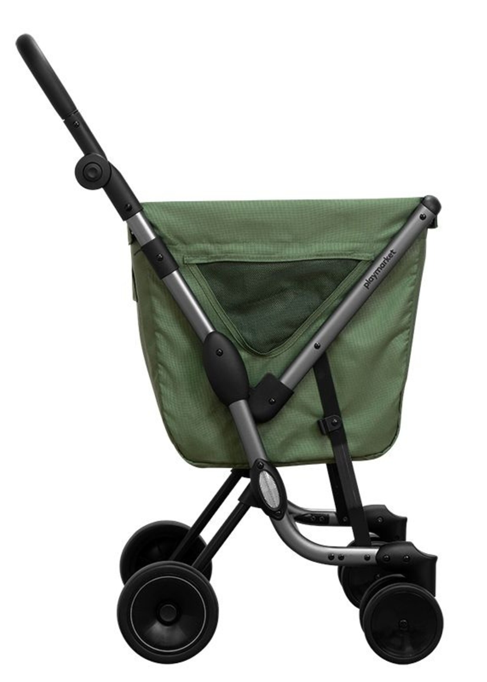 Playmarket We Go Premium Boodschappentrolley - Groen