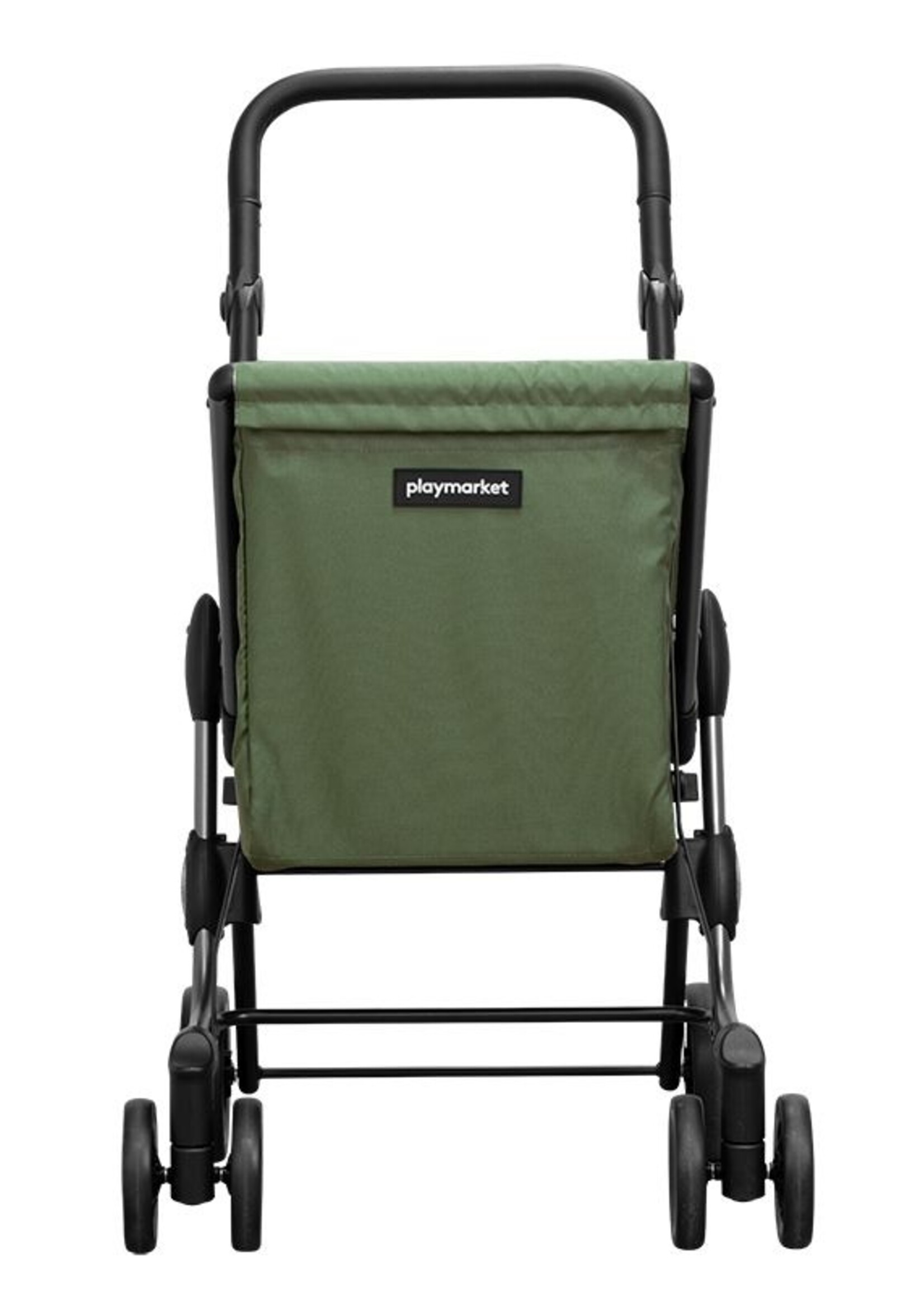 Playmarket We Go Premium Boodschappentrolley - Groen