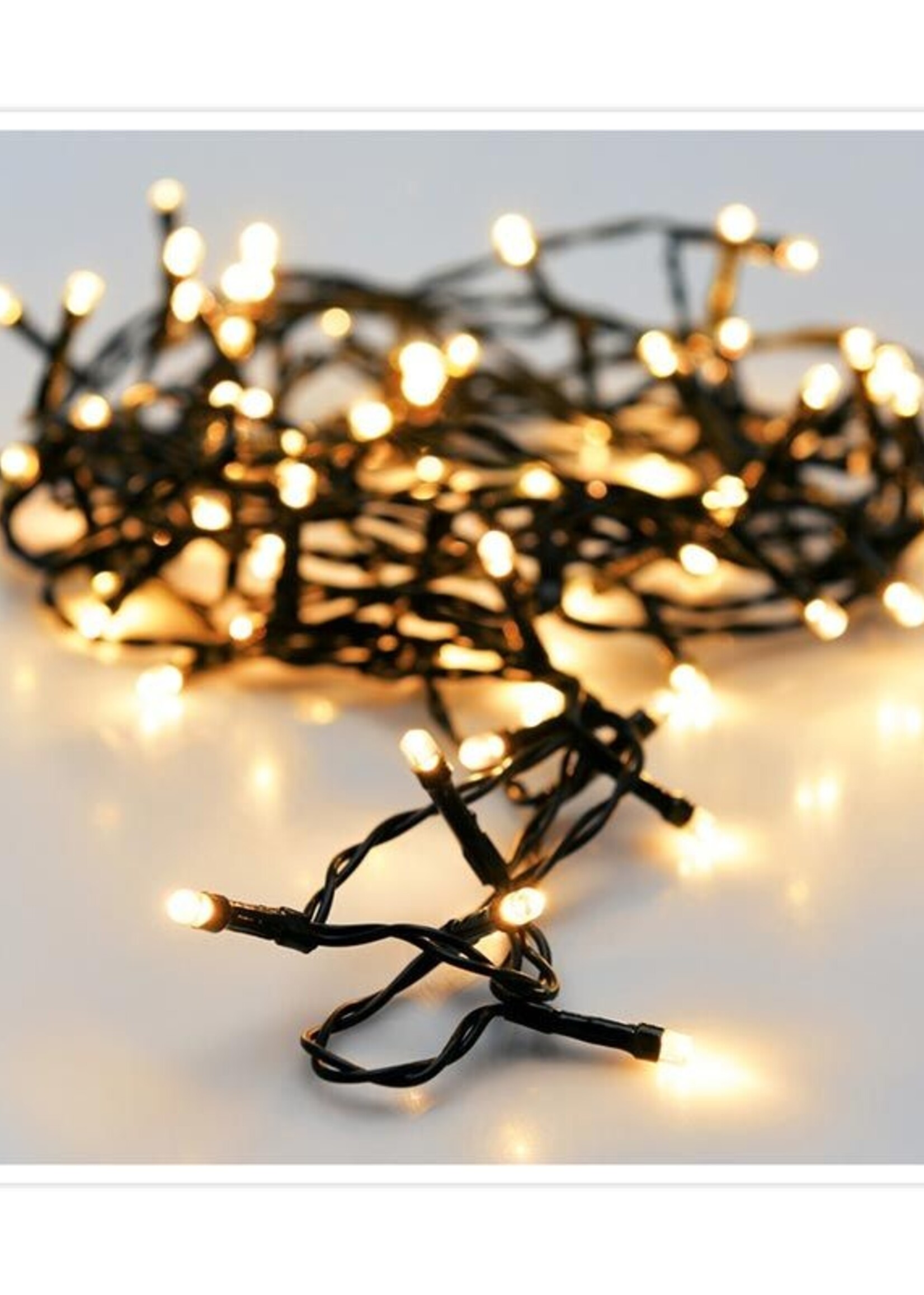 Kerstverlichting 40 led- 3m - extra warm wit - Timer - Lichtfuncties - Geheugen - Buiten