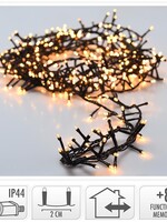 Micro Cluster 1800 LED's - 36 meter - warm wit - 8 functies + geheugen