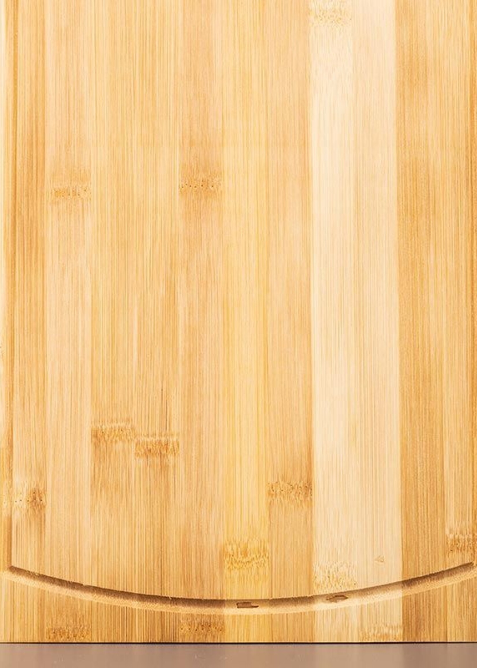 Cuisine Performance Bamboe Snijplank met RVS opvangschaal