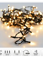 Kerstverlichting 80 led- 6m - extra warm wit - Timer - Lichtfuncties - Geheugen - Buiten