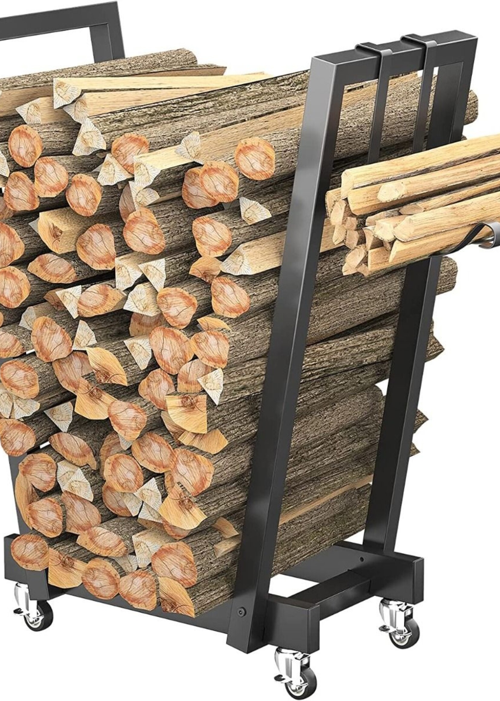 Ceruzo Houtrek - Verrijdbaar - Metaal