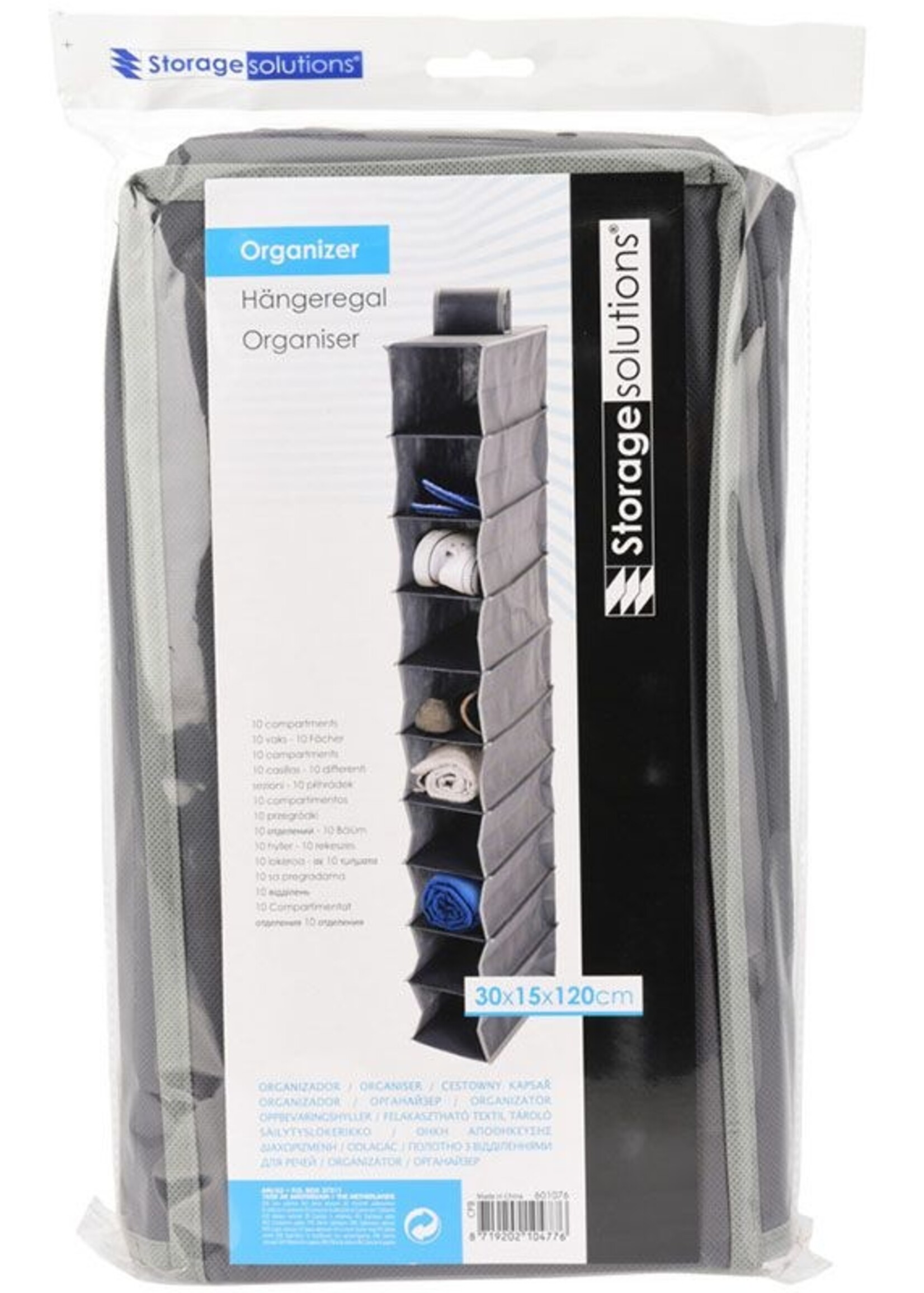 Storage Solutions Kledingkast organiser - 10-vaks