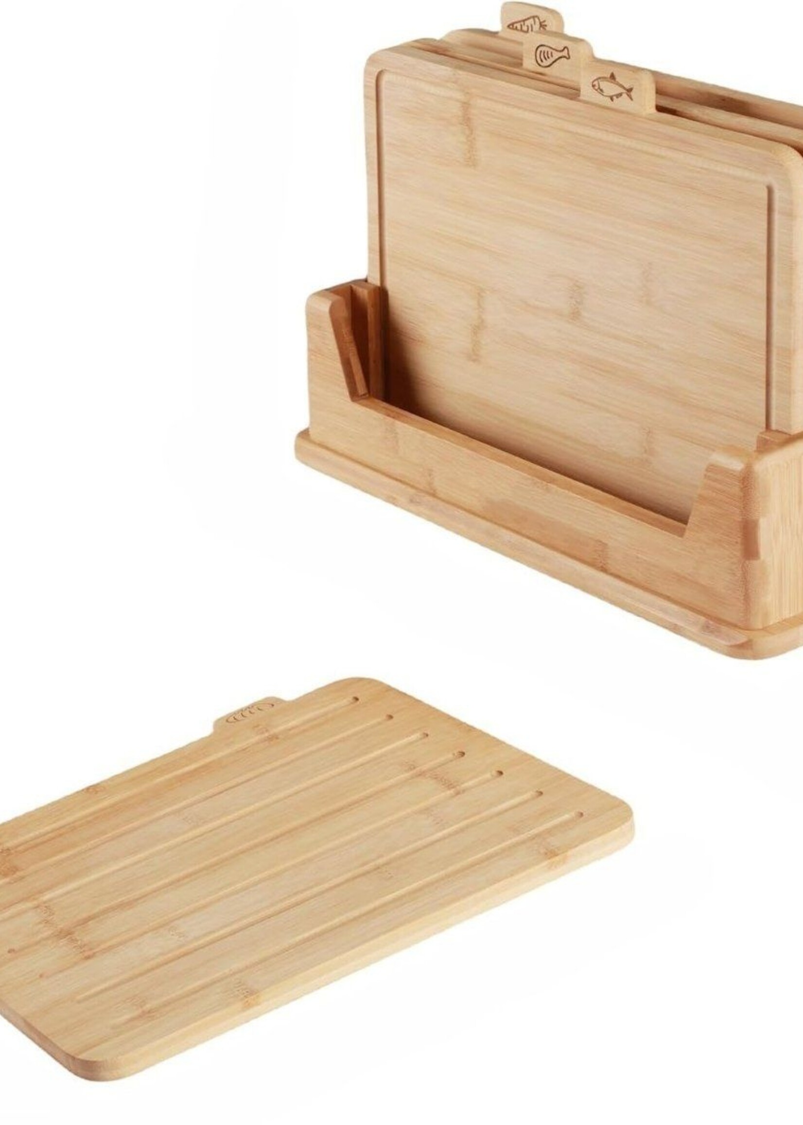 Ceruzo Index Snijplanken - Bamboe - extra dik