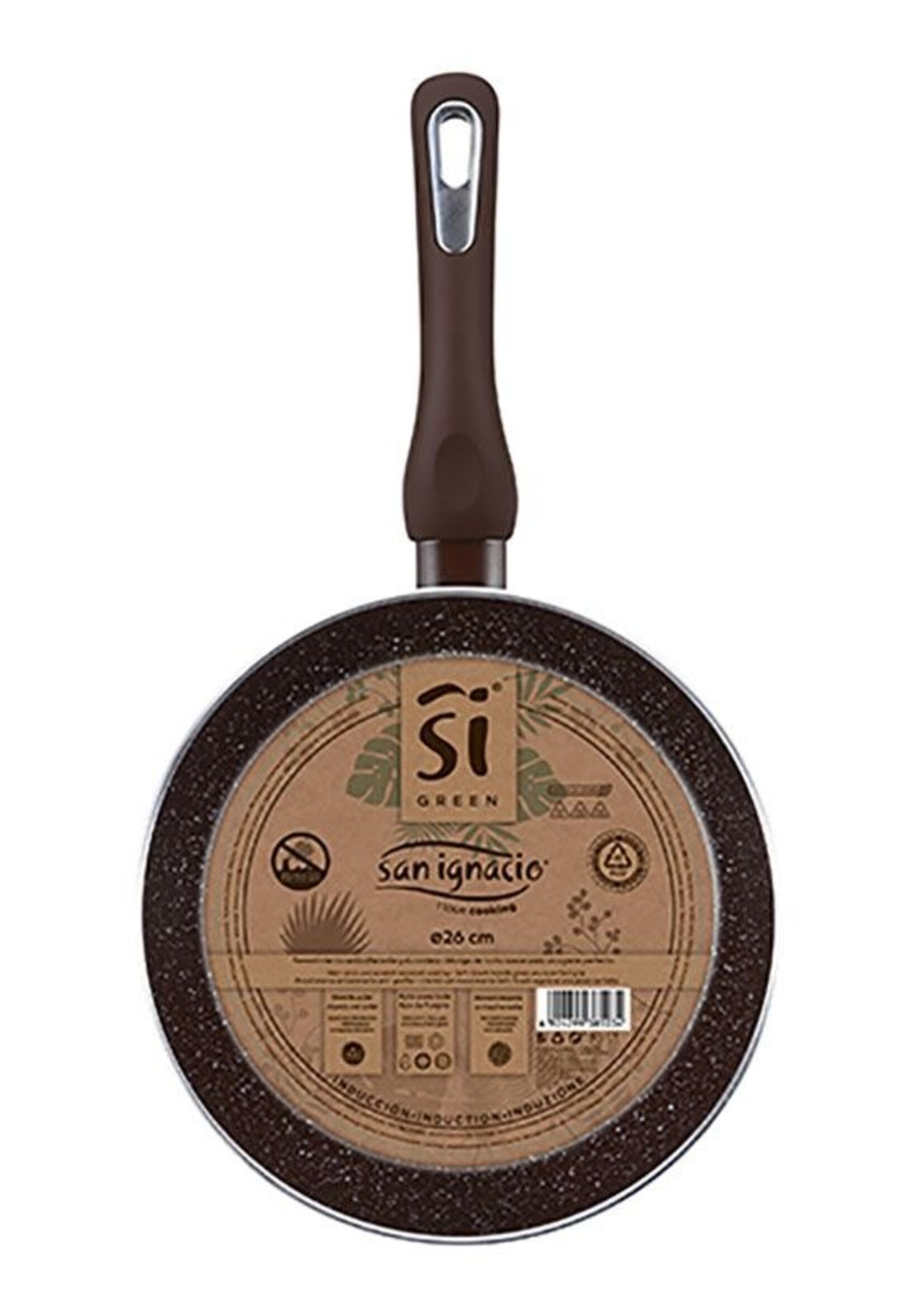 San Ignacio Koekenpan - 26 cm - Soft-touch handvaten
