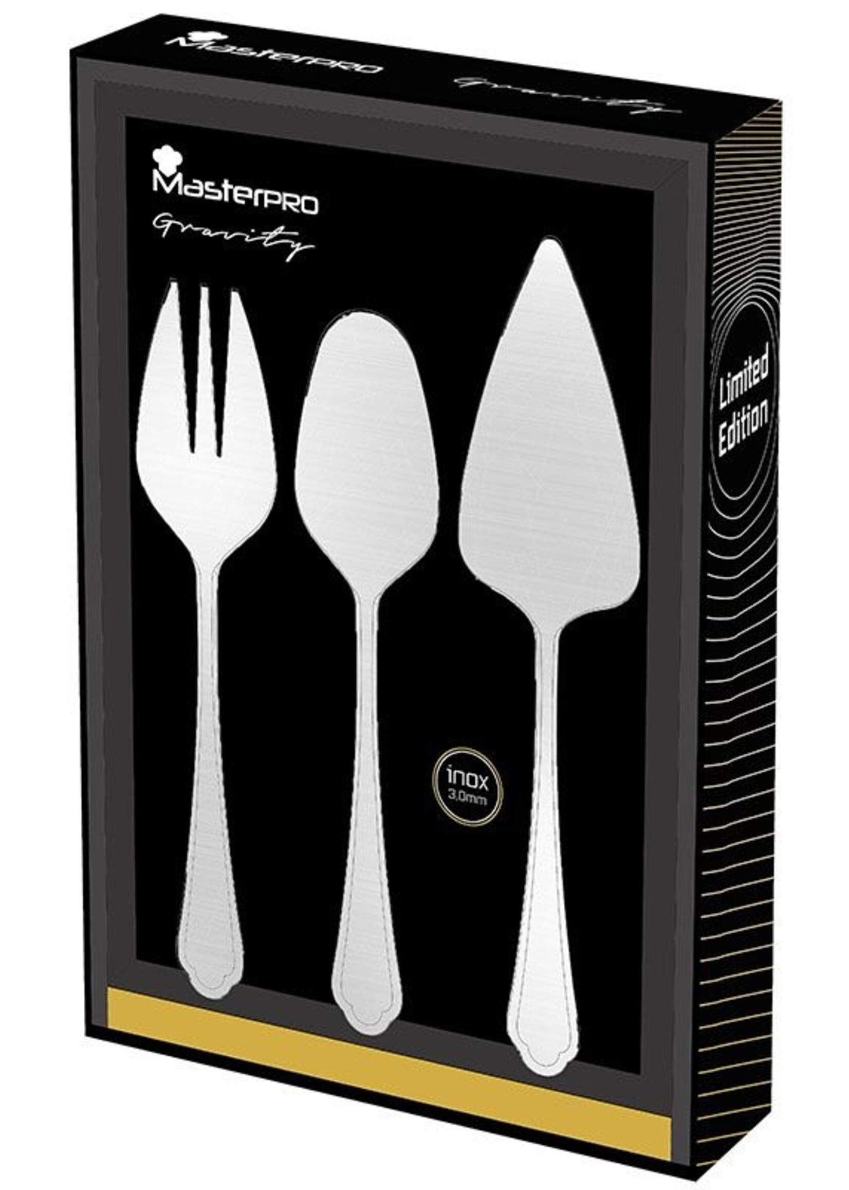 Bergner Masterpro Serveerset - 3 delig